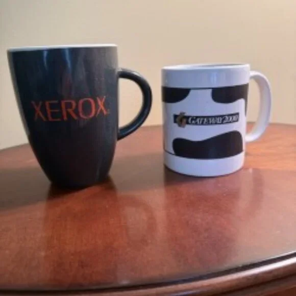 Vintage Computer-Themed Mugs (set of 2) - Picture 1 of 4